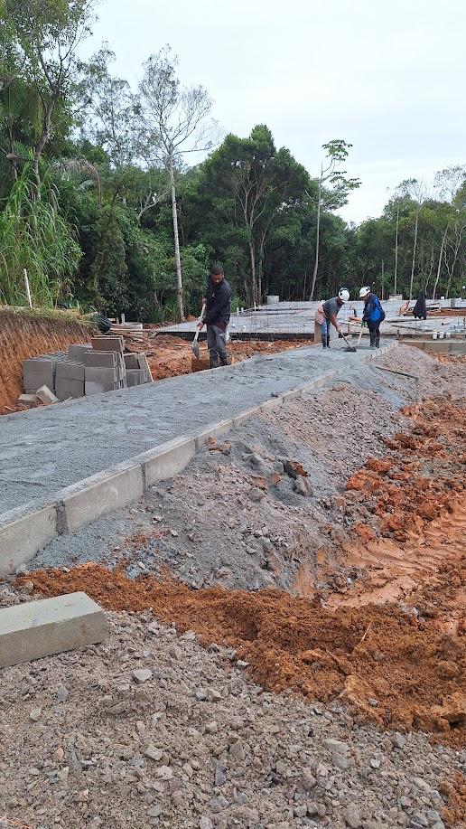 paver em área externa